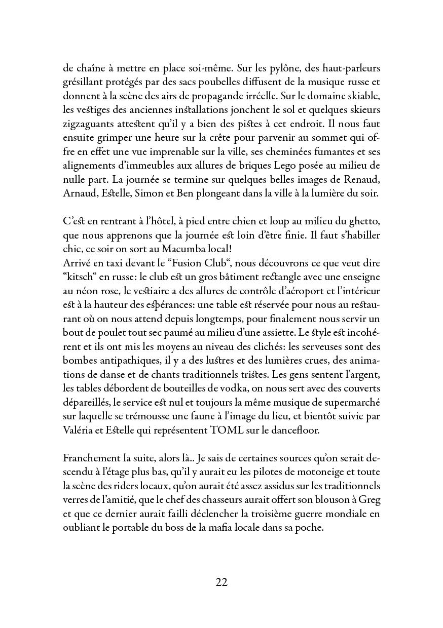TOML en Russie